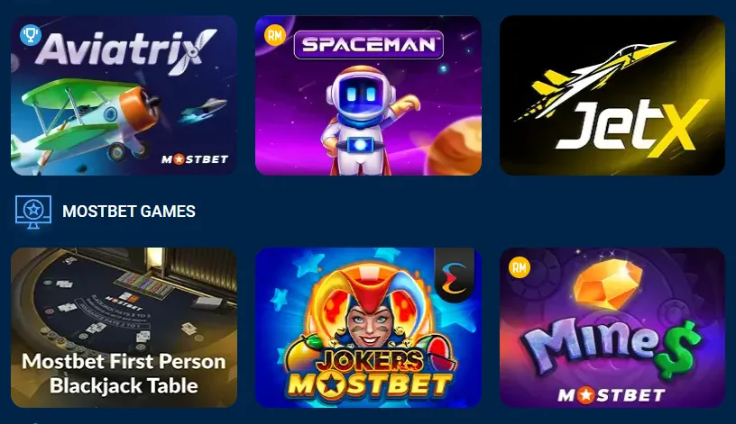 Mostbet Casino na iPhone i iPad