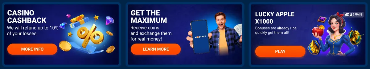Mostbet Casino: gry kasynowe i wybór kategorii