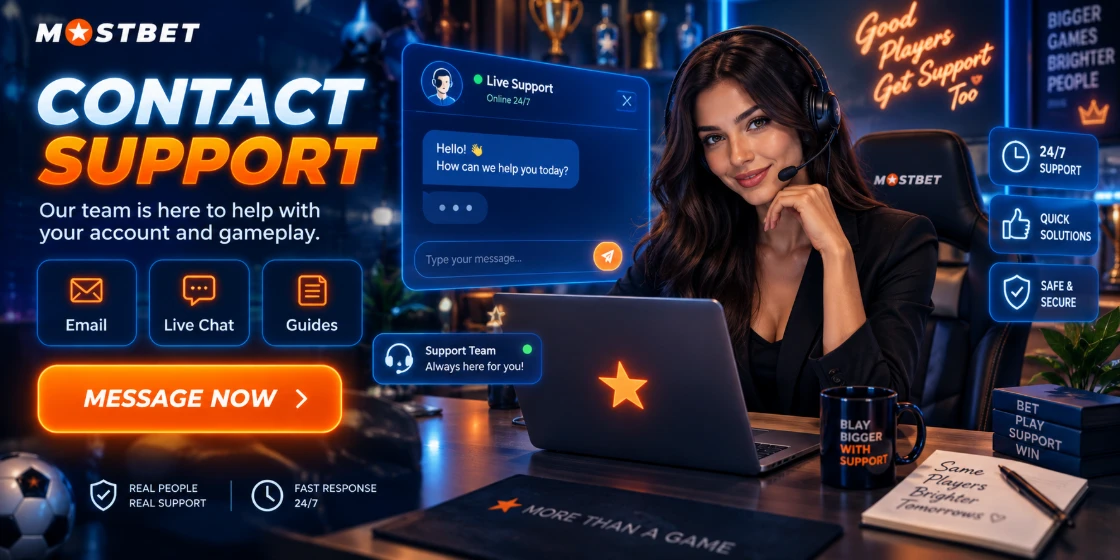 Mostbet Casino pomoc: kiedy pisać na czat, e-mail lub Telegram